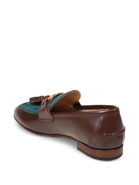 Valentino Garavani Vaniteux tassel-detail leather loafers - Brown