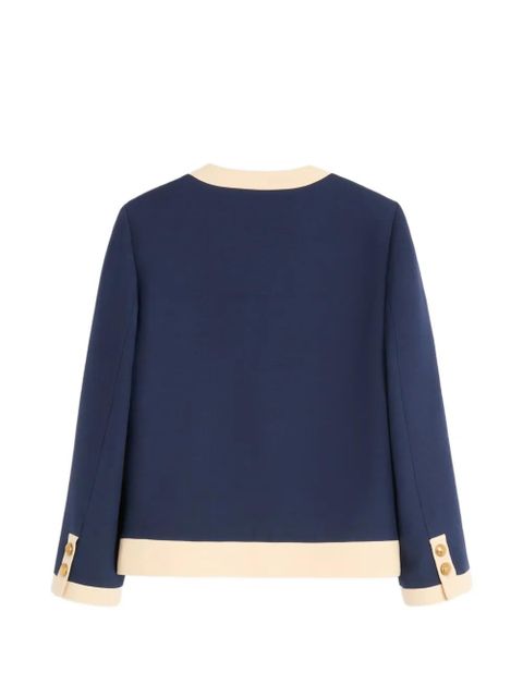 Valentino Garavani Crepe Couture jacket - Blue