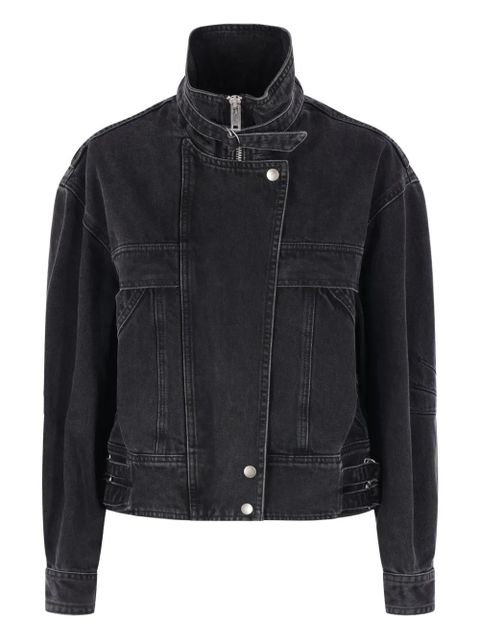 MARANT ÉTOILE faded zip jacket - Black - zdjęcie produktu nr 1