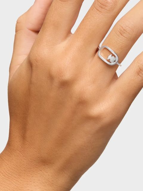 Tous pierścionek srebrny