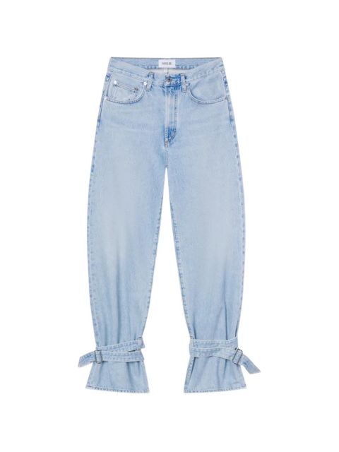 AGOLDE Cinched Hem Loose Taper straight-leg jeans - Blue - zdjęcie produktu nr 1