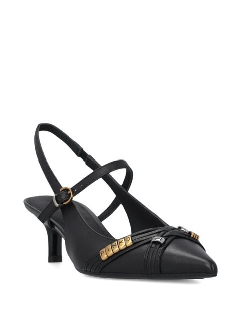 PINKO criss-cross slingback pumps - Black