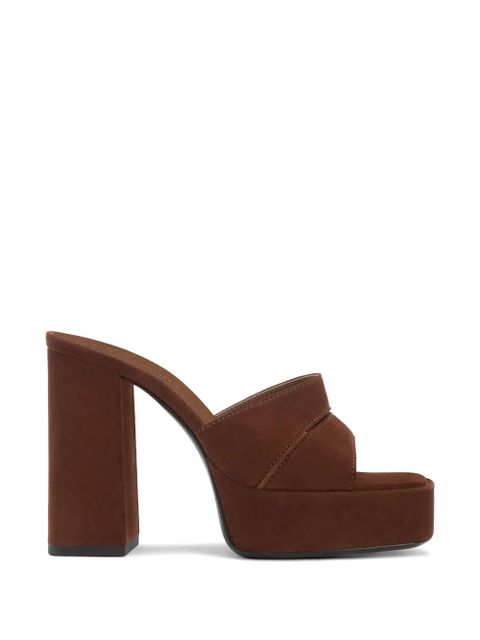 Giuseppe Zanotti cut-out sandals - Brown - zdjęcie produktu nr 1