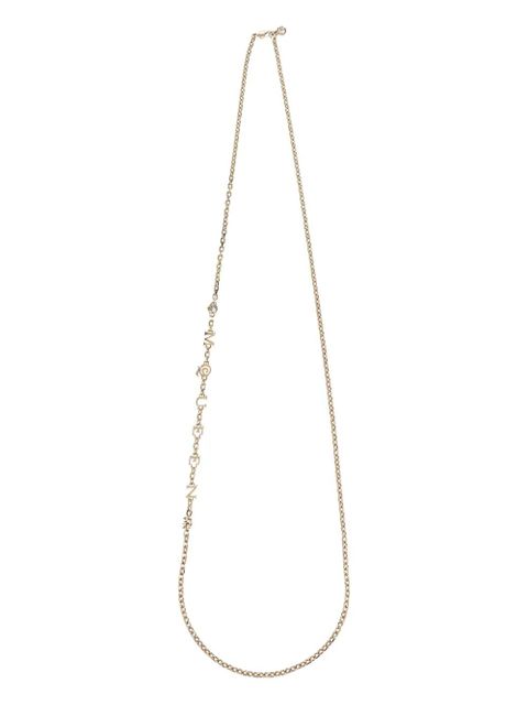 Alexander McQueen logo-chain necklace - 1035 GOLD - zdjęcie produktu nr 1