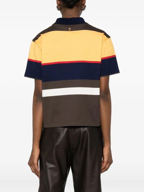 Versace striped T-shirt - Brown