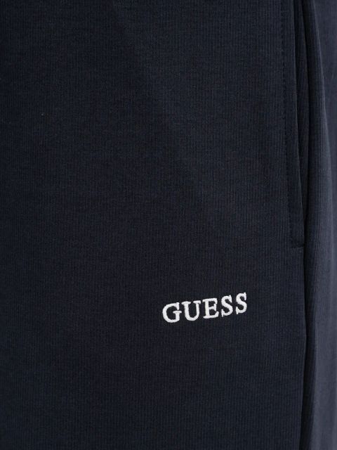 Guess spodnie dresowe NIGELLA damskie kolor granatowy gładkie V5GB03 KCS01