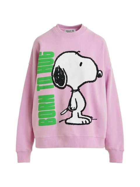 Essentiel Antwerp Peanuts™ Snoopy sequin-embellished sweatshirt - Pink - zdjęcie produktu nr 1