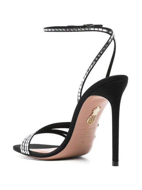 Aquazzura 105mm Mistica sandals - Black