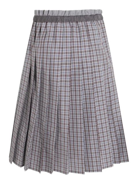 Miu Miu pleated skirt - Grey - zdjęcie produktu nr 2