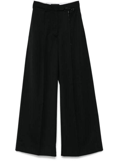 Simone Rocha wide-leg puddle trousers - Black - zdjęcie produktu nr 1