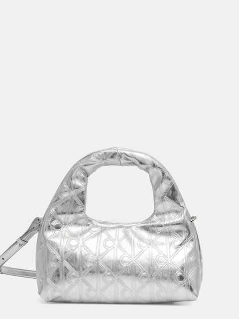 Calvin Klein torebka kolor srebrny LV04F3444G - zdjęcie produktu nr 1