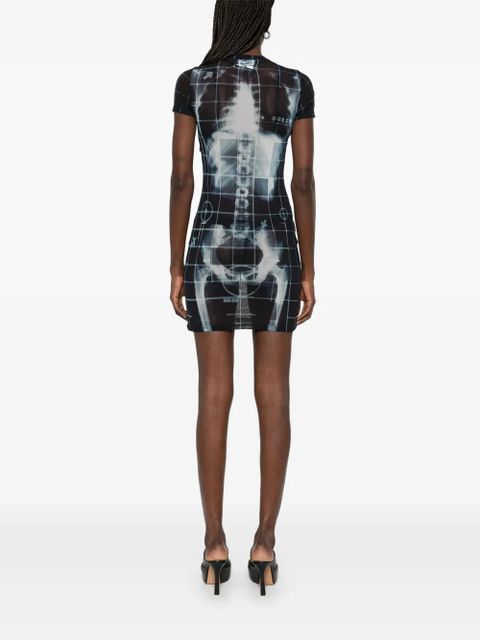 Jean Paul Gaultier Squeletor mini dress - Black - zdjęcie produktu nr 2