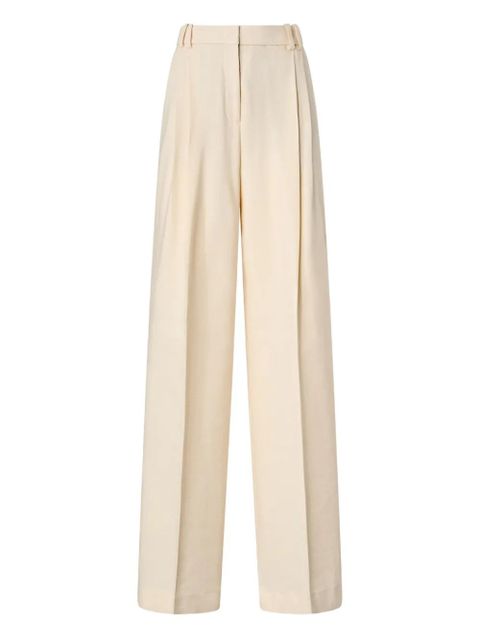 PINKO pleated wide-leg trousers - Neutrals - zdjęcie produktu nr 1