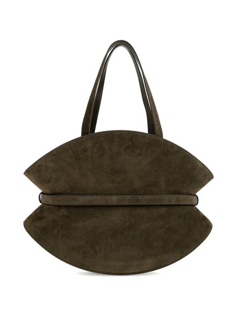 Balmain medium Shuffle belt tote bag - Green