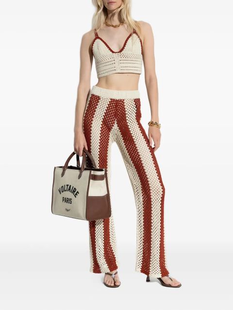 Zadig&Voltaire crochet top - Neutrals - zdjęcie produktu nr 2