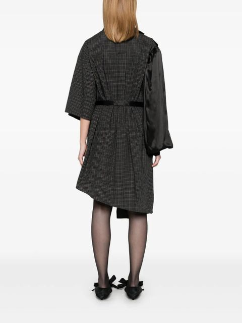 Balenciaga 50/50 shirt dress - Black