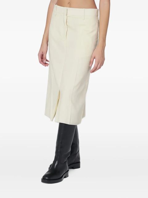 Jil Sander wool skirt - Neutrals - zdjęcie produktu nr 2