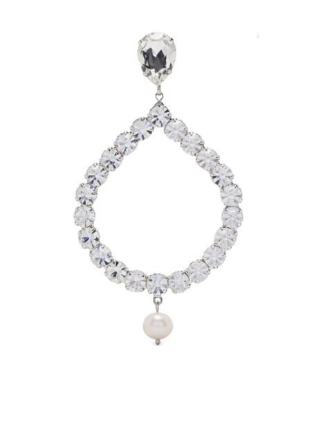 Magda Butrym crystal-embellishment drop earrings - Silver - zdjęcie produktu nr 1