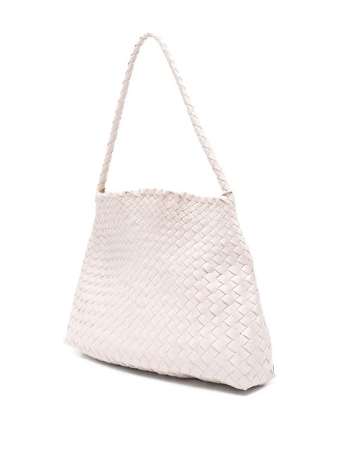 DRAGON DIFFUSION braided handle tote bag - Pink