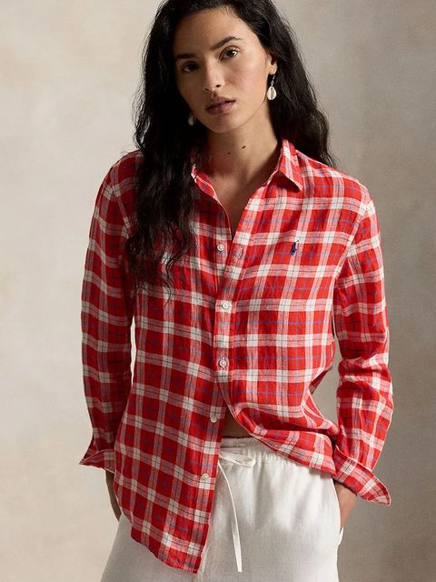 Polo Ralph Lauren koszula damska lniana - zdjęcie produktu nr 1