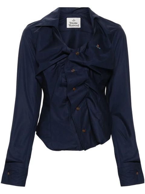 Vivienne Westwood Drunken denim shirt - Blue - zdjęcie produktu nr 1