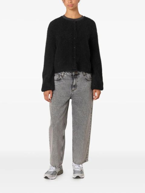 American Vintage Niby round-neck cardigan - Black