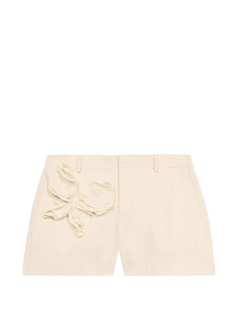 Blumarine butterfly shorts - Neutrals - zdjęcie produktu nr 1