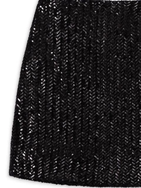 ANINE BING Tierra mini skirt - Black - zdjęcie produktu nr 2