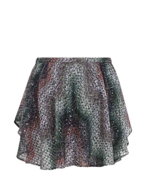 Missoni sequin mini skirt - Grey - zdjęcie produktu nr 2