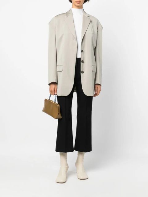 Jil Sander cropped tailored trousers - Black