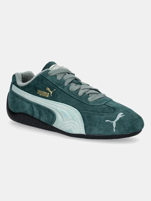 Puma sneakersy zamszowe Speedcat The NeverWorn V kolor zielony 401532 - zdjęcie produktu nr 1