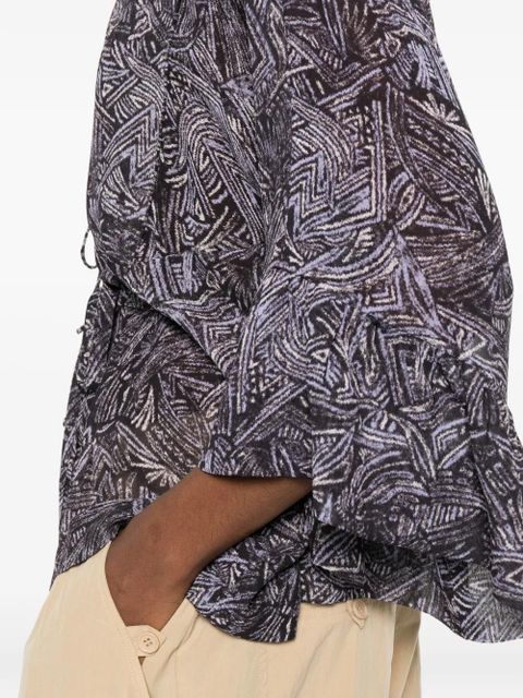 ISABEL MARANT Tekia blouse - Black