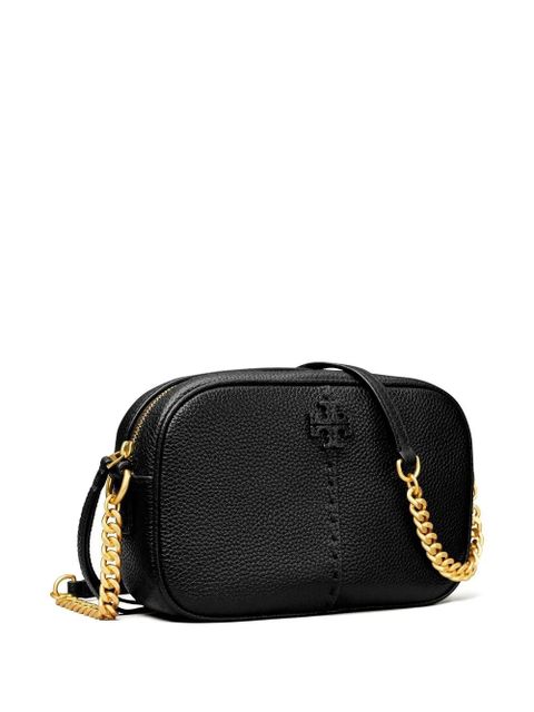 Tory Burch McGraw leather camera bag - Black - zdjęcie produktu nr 2