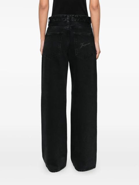 Jacquemus Le De-Nimes jeans - Black
