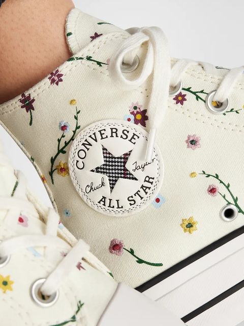 Converse trampki Chuck Taylor All Star Lift kolor biały A15536C