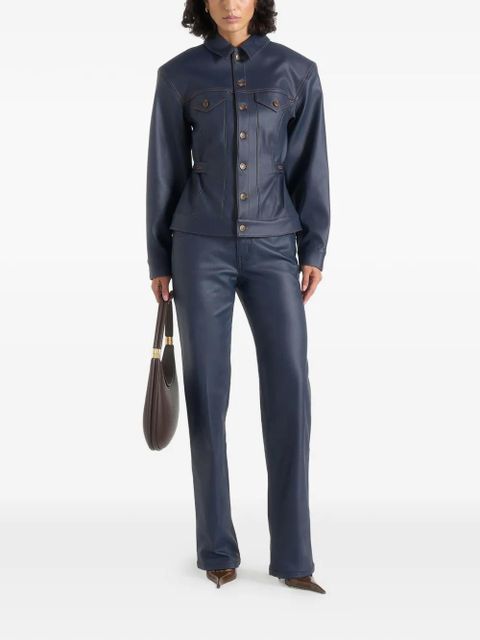 Manière De Voir Karla fitted jacket - Blue - zdjęcie produktu nr 2