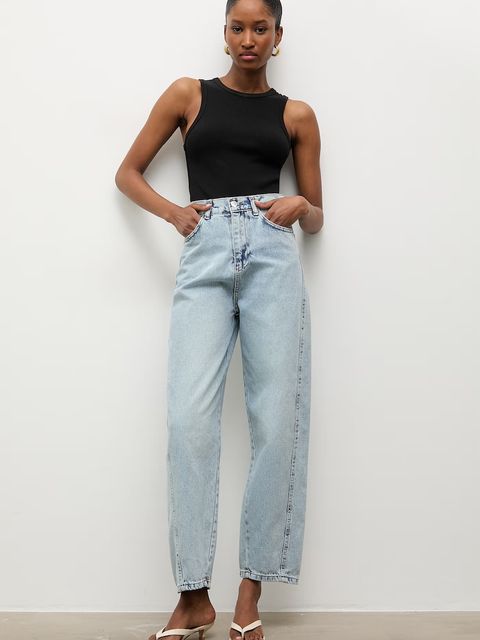 Answear.LAB jeansy mom fit damskie - zdjęcie produktu nr 1