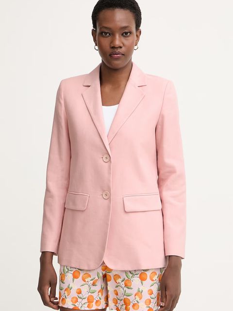 iBlues marynarka jednorzędowa damska z lnem GIRINO - zdjęcie produktu nr 1