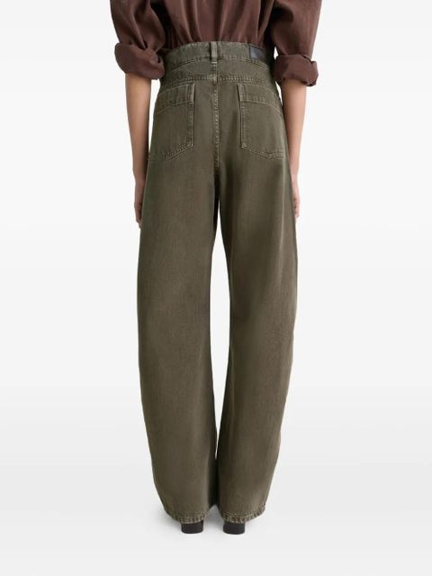 LEMAIRE curved jeans - Green