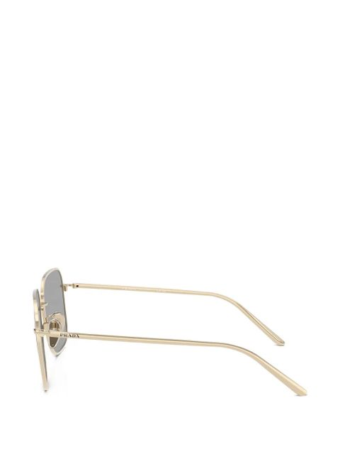 Prada square-frame sunglasses - Gold