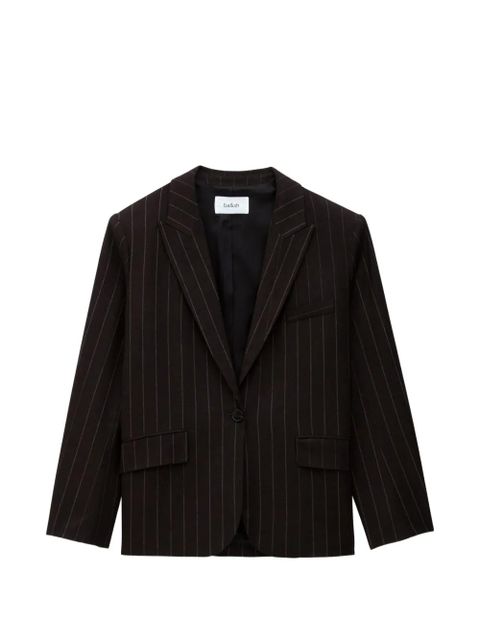 Ba&Sh Hocee pinstripe single-breasted blazer - Brown - zdjęcie produktu nr 1