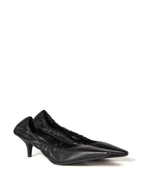 Miu Miu leather pumps - Black