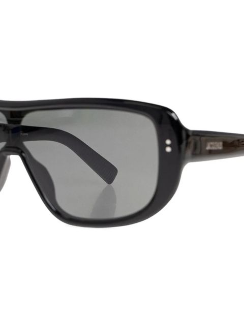 Jacquemus shield-frame sunglasses - Black - zdjęcie produktu nr 2