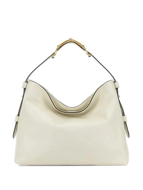 Gucci Horsebit leather tote bag - Neutrals - zdjęcie produktu nr 1