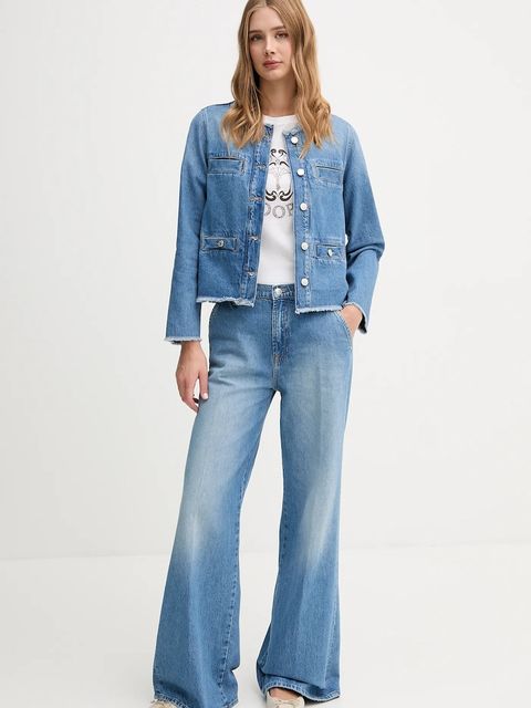 Joop! t-shirt bawełniany damski kolor biały 30047767 - zdjęcie produktu nr 2