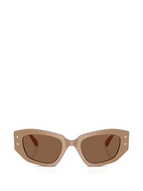 Michael Kors Le Praz geometric-frame sunglasses - Neutrals - zdjęcie produktu nr 1