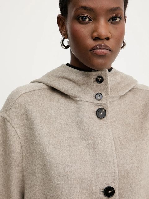 Liviana Conti płaszcz wełniany