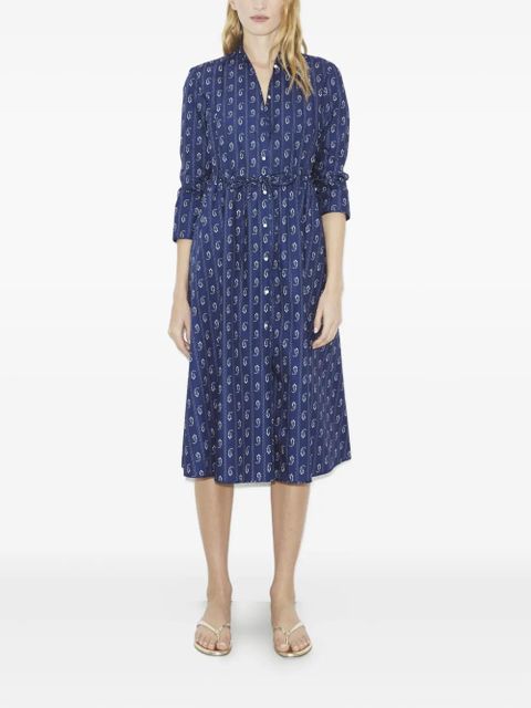 Tory Burch printed cotton beach dress - Blue