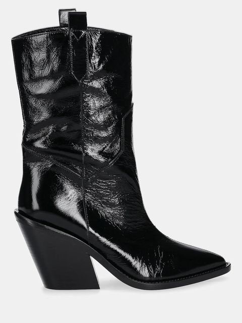 IRO kowbojki skórzane Mazola kolor czarny na słupku WF38MAZOLA - zdjęcie produktu nr 2