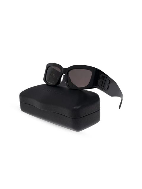 Balenciaga Eyewear rectangle-frame sunglasses - Black